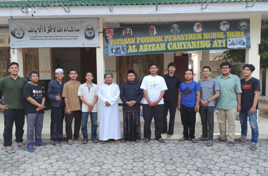 Kedatangan Mahasiswa KKN Tematik Inovasi Pesantren di Ponpes Nurul Huda Al-Azizah Cahyaning Ati