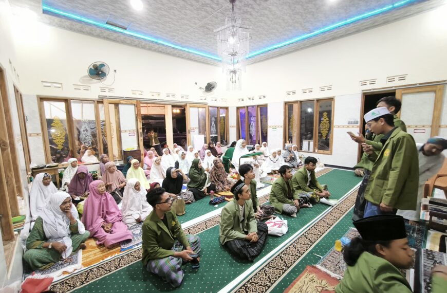 Acara peringatan 1 Muharram 1447 H dalam KKN Tematik Inovasi Pesantren di Ponpes Nurul Huda Inovasi Pesantren