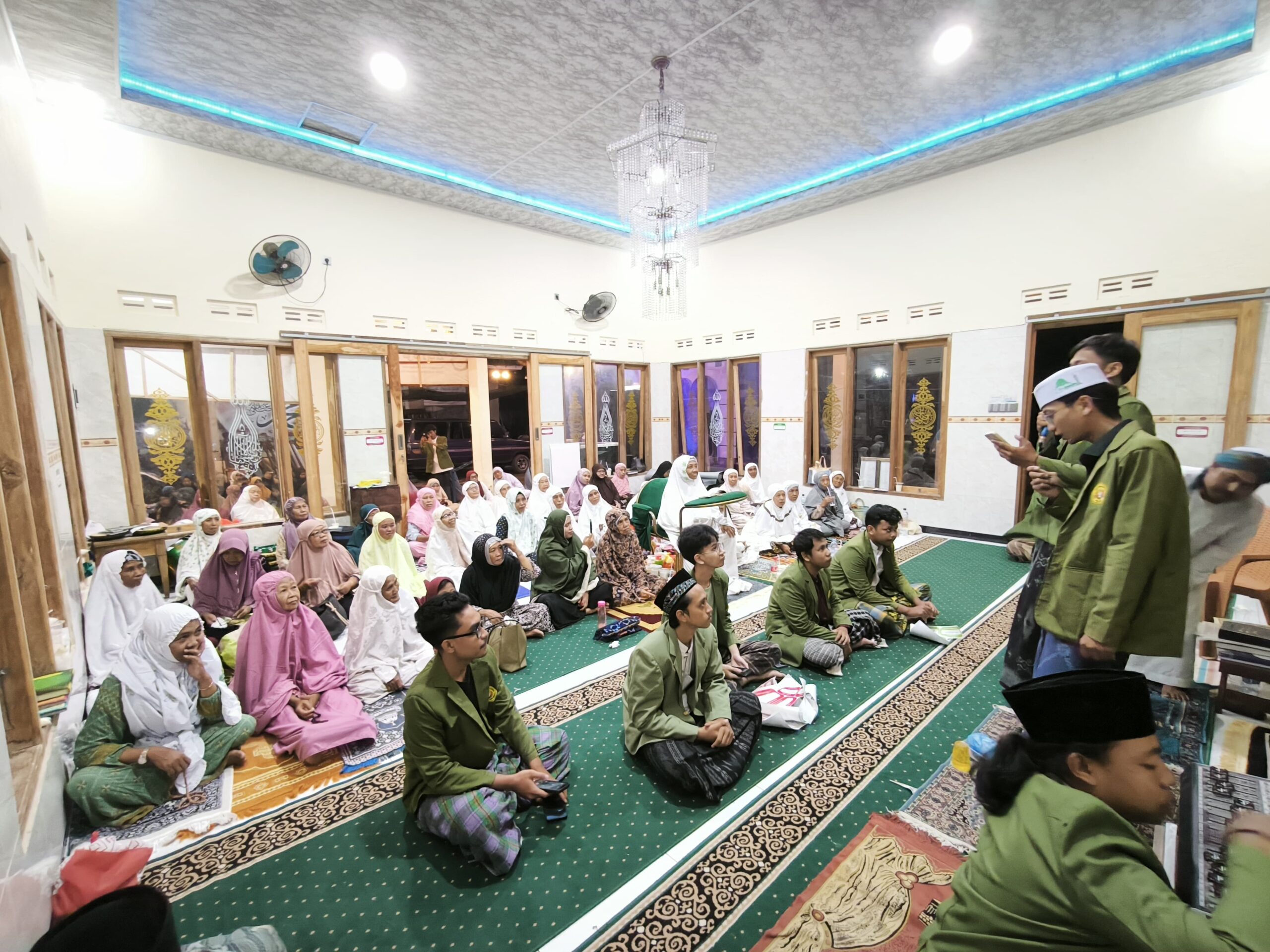 Acara peringatan 1 Muharram 1447 H dalam KKN Tematik Inovasi Pesantren di Ponpes Nurul Huda Inovasi Pesantren